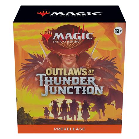 outlaws of thunder junction prerelease box|outlaws of thunder junction promotion.